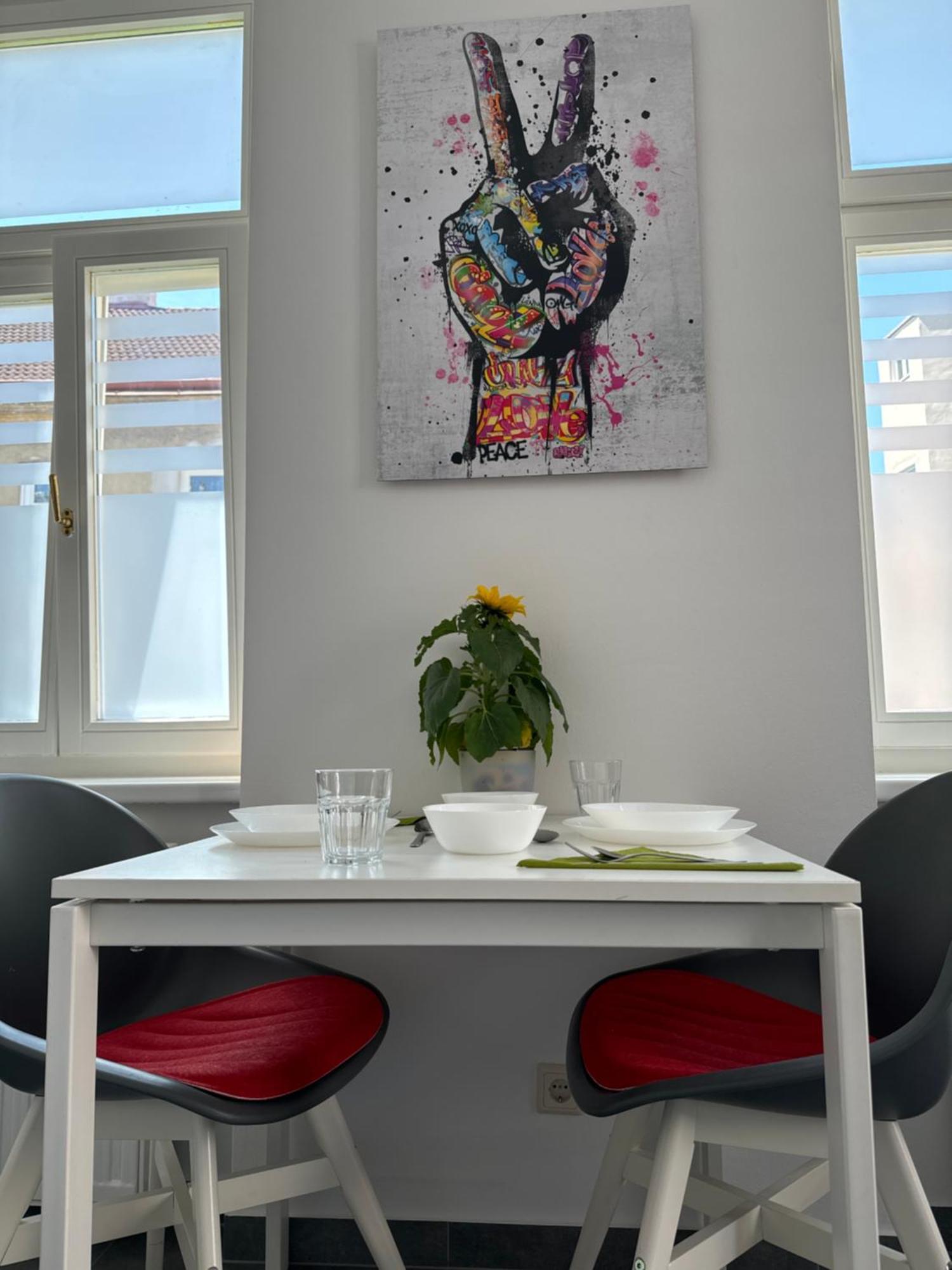 Klein Aber Fein Mit Terrasse Apartman Bécs Kültér fotó